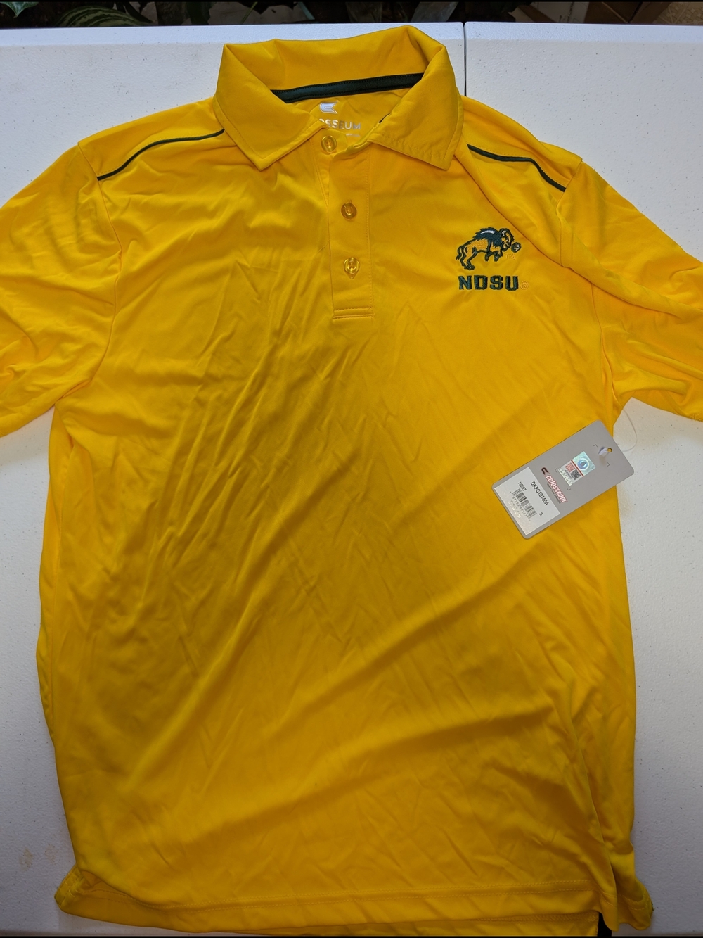 Colosseum NDSU Gold Performance Polo